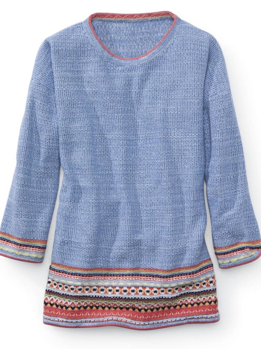 NorthStyle Multicolor Hem Sweater